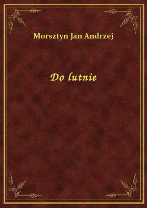 Do lutnie – ebook