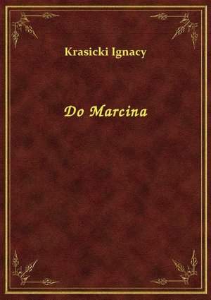 Do Marcina – ebook