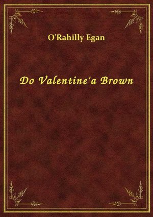 Do Valentine'a Brown – ebook