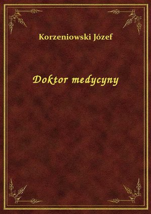 Doktor medycyny – ebook