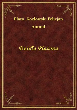 Dzieła Platona – ebook