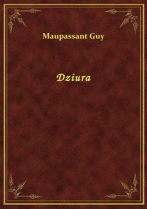 Dziura – ebook