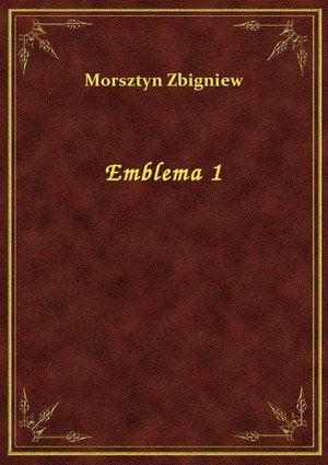 Emblema 1 – ebook