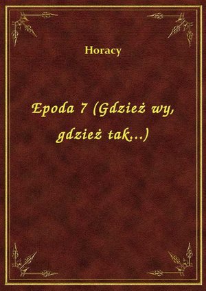Epoda 7 (Gdzież wy, gdzież tak...) – ebook