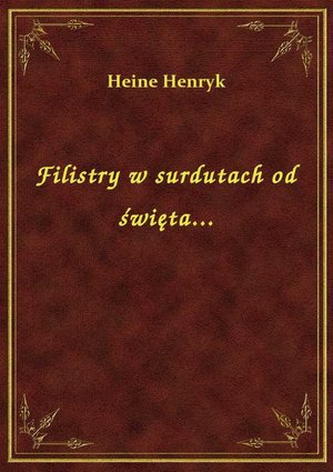 Filistry w surdutach od święta... – ebook