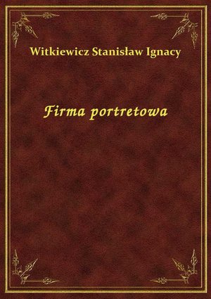 Firma portretowa – ebook