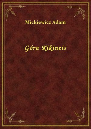 Góra Kikineis – ebook