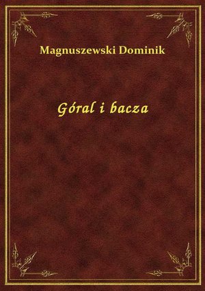 Góral i bacza – ebook
