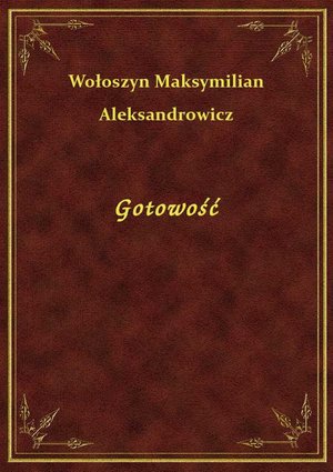 Gotowość – ebook