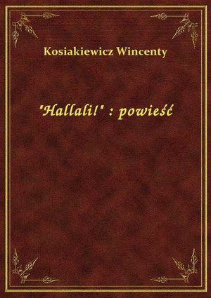 "Hallali!" : powieść – ebook