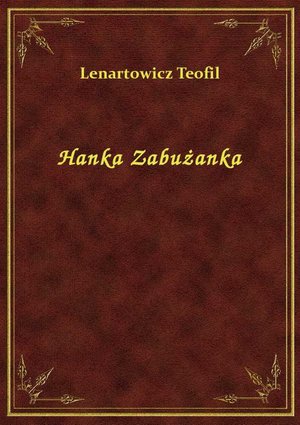 Hanka Zabużanka – ebook