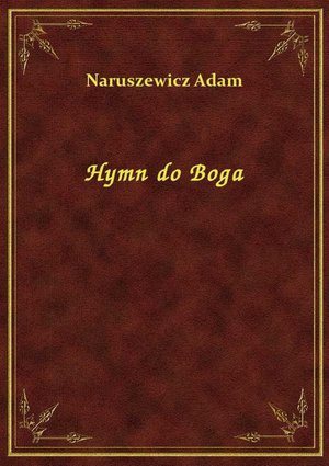 Hymn do Boga – ebook