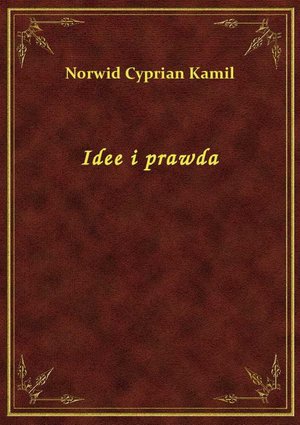 Idee i prawda – ebook