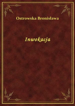 Inwokacja – ebook