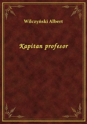Kapitan profesor – ebook