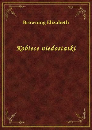 Kobiece niedostatki – ebook