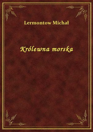Królewna morska – ebook