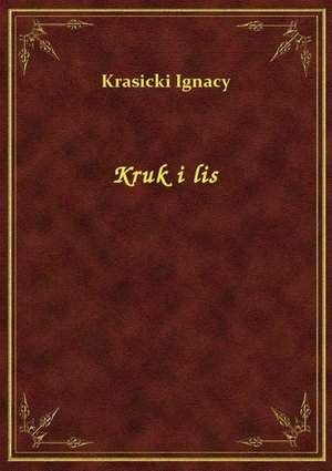 Kruk i lis – ebook