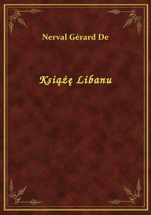 Książę Libanu – ebook