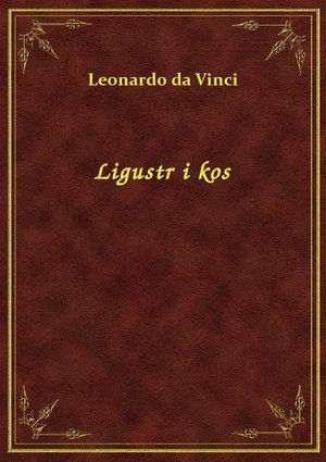 Ligustr i kos – ebook