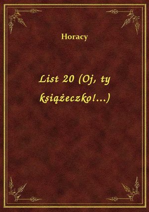 List 20 (Oj, ty książeczko!...) – ebook