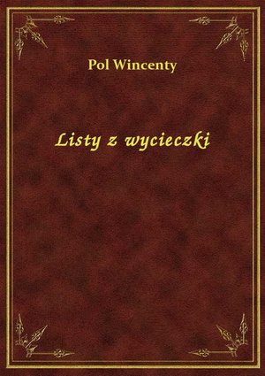 Listy z wycieczki – ebook