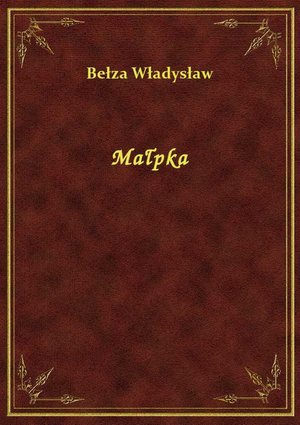 Małpka – ebook