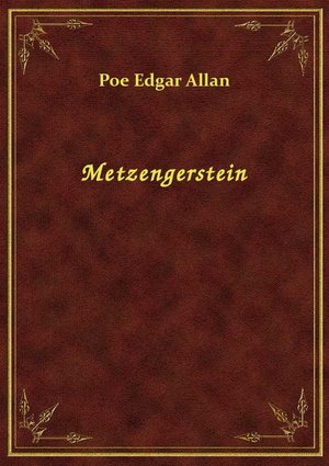Metzengerstein – ebook