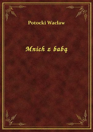 Mnich z babą – ebook