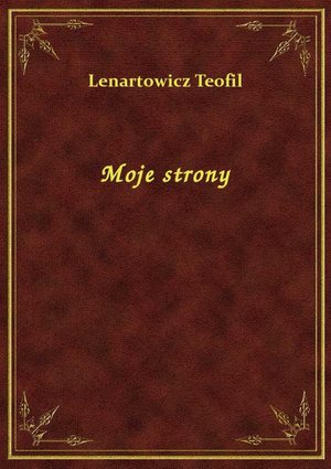 Moje strony – ebook
