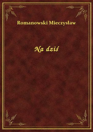 Na dziś – ebook