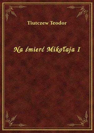 Na śmierć Mikołaja I – ebook