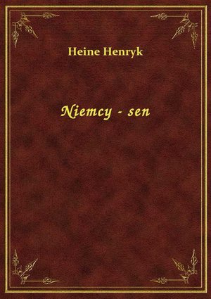 Niemcy - sen – ebook