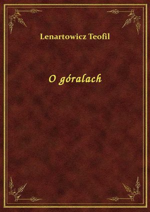 O góralach – ebook
