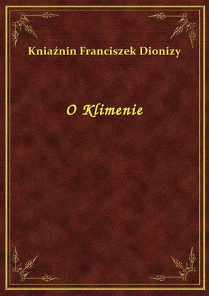 O Klimenie – ebook