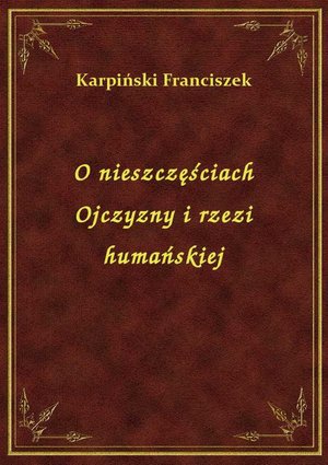 O nieszczęściach Ojczyzny i rzezi humańskiej – ebook