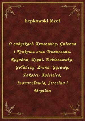 O zabytkach Kruszwicy, Gniezna i Krakowa oraz Trzemeszna, Rogoźna, Kcyni, Dobieszewka, Gołańczy, Żnina, Gąsawy, Pakości, Kościelca, Inowrocławia, Strzelna i Mogilna – ebook