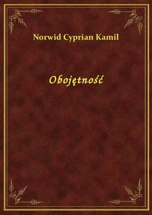 Obojętność – ebook