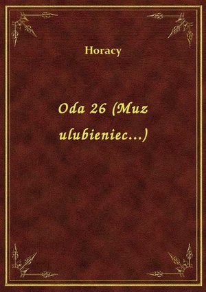 Oda 26 (Muz ulubieniec...) – ebook