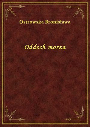 Oddech morza – ebook