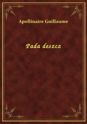 Pada deszcz – ebook