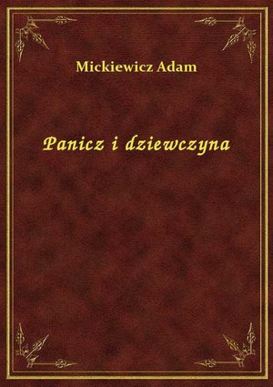 Panicz i dziewczyna – ebook