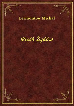 Pieśń Żydów – ebook