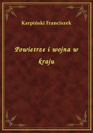 Powietrze i wojna w kraju – ebook