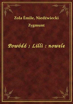 Powódź. Lilli : nowele – ebook