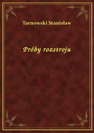 Próby rozstroju – ebook