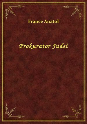 Prokurator Judei – ebook