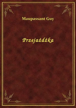 Przejażdżka – ebook