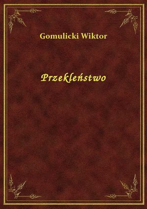 Przekleństwo – ebook
