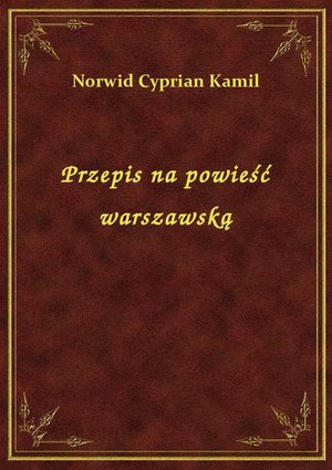 Przepis na powieść warszawską – ebook